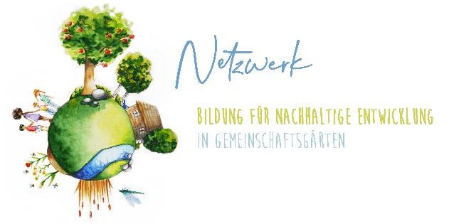Logo Netzwerk BNE in Gemeinschaftsgärten